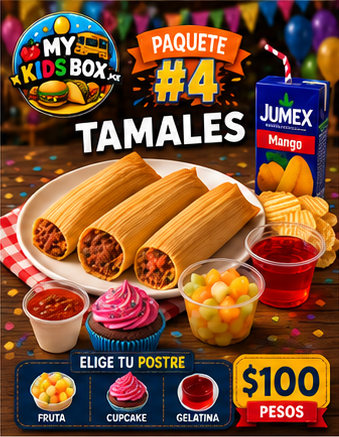 Paquete 4: Tamales