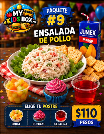 Paquete 9: Ensalada de pollo